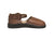 Mary Jane Brown Leather Shoe - Side Profile