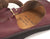 Burgundy T-strap Handmade Leather Shoes by Aurora Shoe Co. - Insole view
