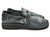 Men's handmade by Aurora Shoe Co. Middle English Navy - Side Orientation on white background