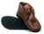 Brown North Pacific Handmade leather shoes by Aurora Shoe Co. - stacked orientation