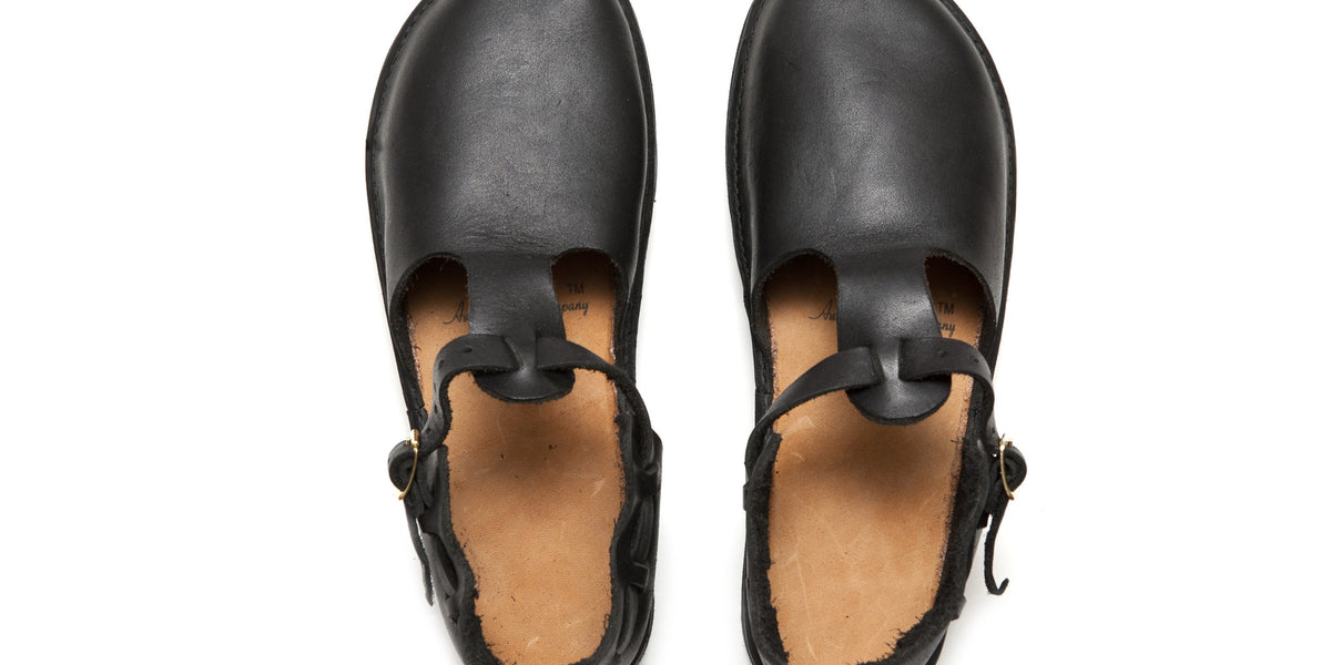 T-Strap - BLACK  Aurora Shoe Co.